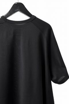 画像をギャラリービューアに読み込む, Y-3 Yohji Yamamoto SAIL CLOSURE SHORT SLEEVE TEE (BLACK)