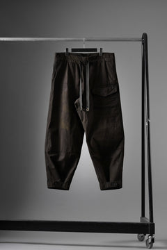 画像をギャラリービューアに読み込む, sus-sous limited trousers MK-0 / british military cotton (CAMOUFLAGE / sumi dyed)