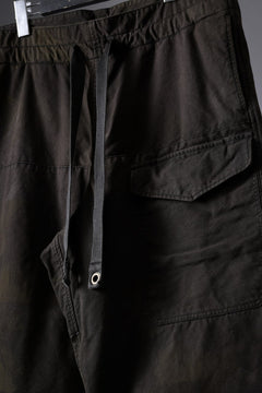 画像をギャラリービューアに読み込む, sus-sous limited trousers MK-0 / british military cotton (CAMOUFLAGE / sumi dyed)