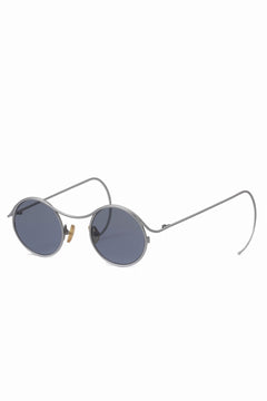 Load image into Gallery viewer, m.a+ one piece round glasses / OO300/TI (M.TITAN/BLACK)