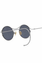 Load image into Gallery viewer, m.a+ one piece round glasses / OO300/TI (M.TITAN/BLACK)
