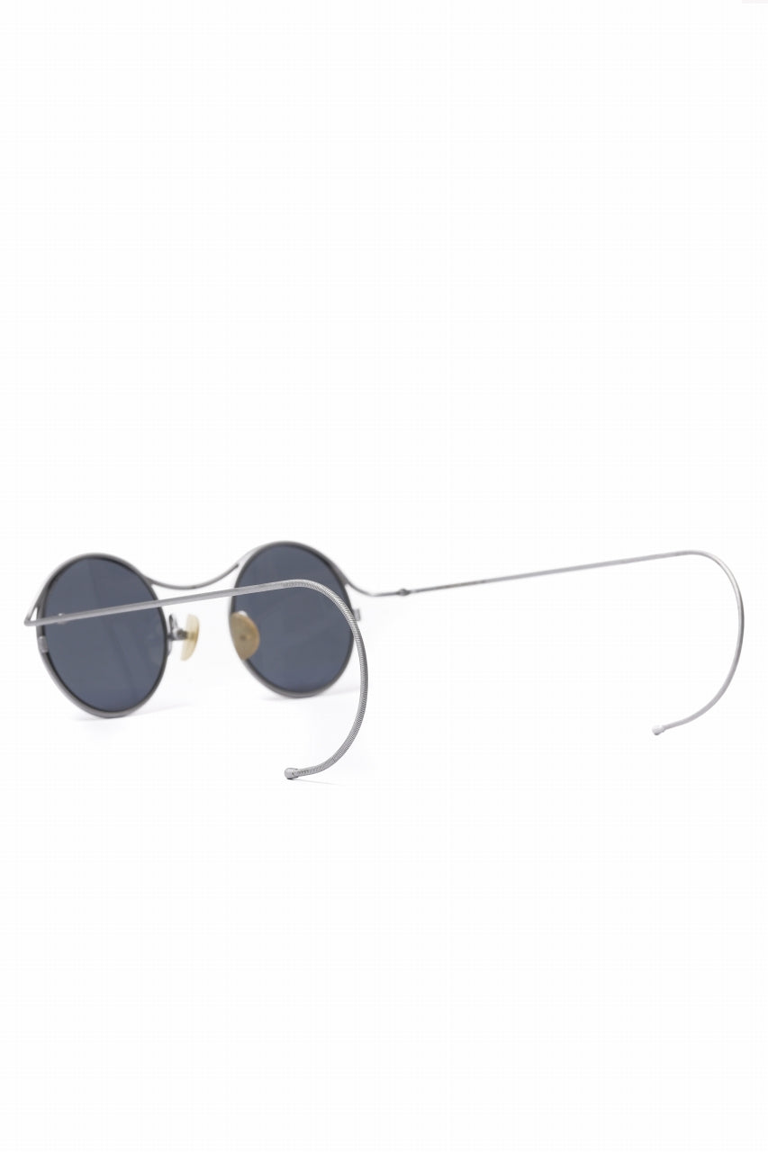 Load image into Gallery viewer, m.a+ one piece round glasses / OO300/TI (M.TITAN/BLACK)