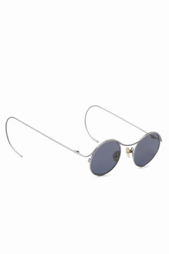 Load image into Gallery viewer, m.a+ one piece round glasses / OO300/TI (M.TITAN/BLACK)