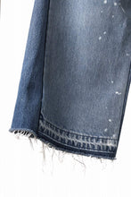 画像をギャラリービューアに読み込む, READYMADE WIDE FLARE DENIM PANTS / (BLUE #A)