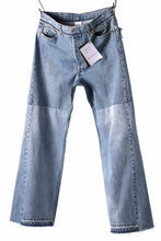 画像をギャラリービューアに読み込む, READYMADE WIDE FLARE DENIM PANTS / (BLUE #B)