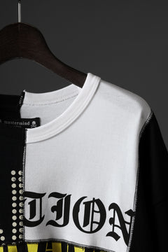 Load image into Gallery viewer, mastermind JAPAN x CHANGES exclusive ReBUILD T-SHIRT / CH-BODY (BLACK #20)