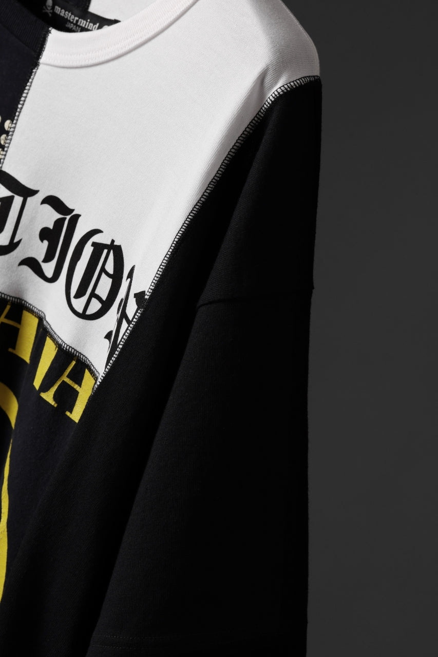 Load image into Gallery viewer, mastermind JAPAN x CHANGES exclusive ReBUILD T-SHIRT / CH-BODY (BLACK #20)