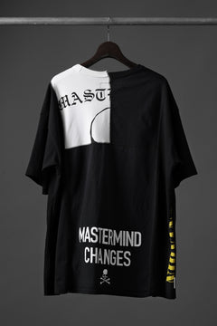 Load image into Gallery viewer, mastermind JAPAN x CHANGES exclusive ReBUILD T-SHIRT / CH-BODY (BLACK #20)