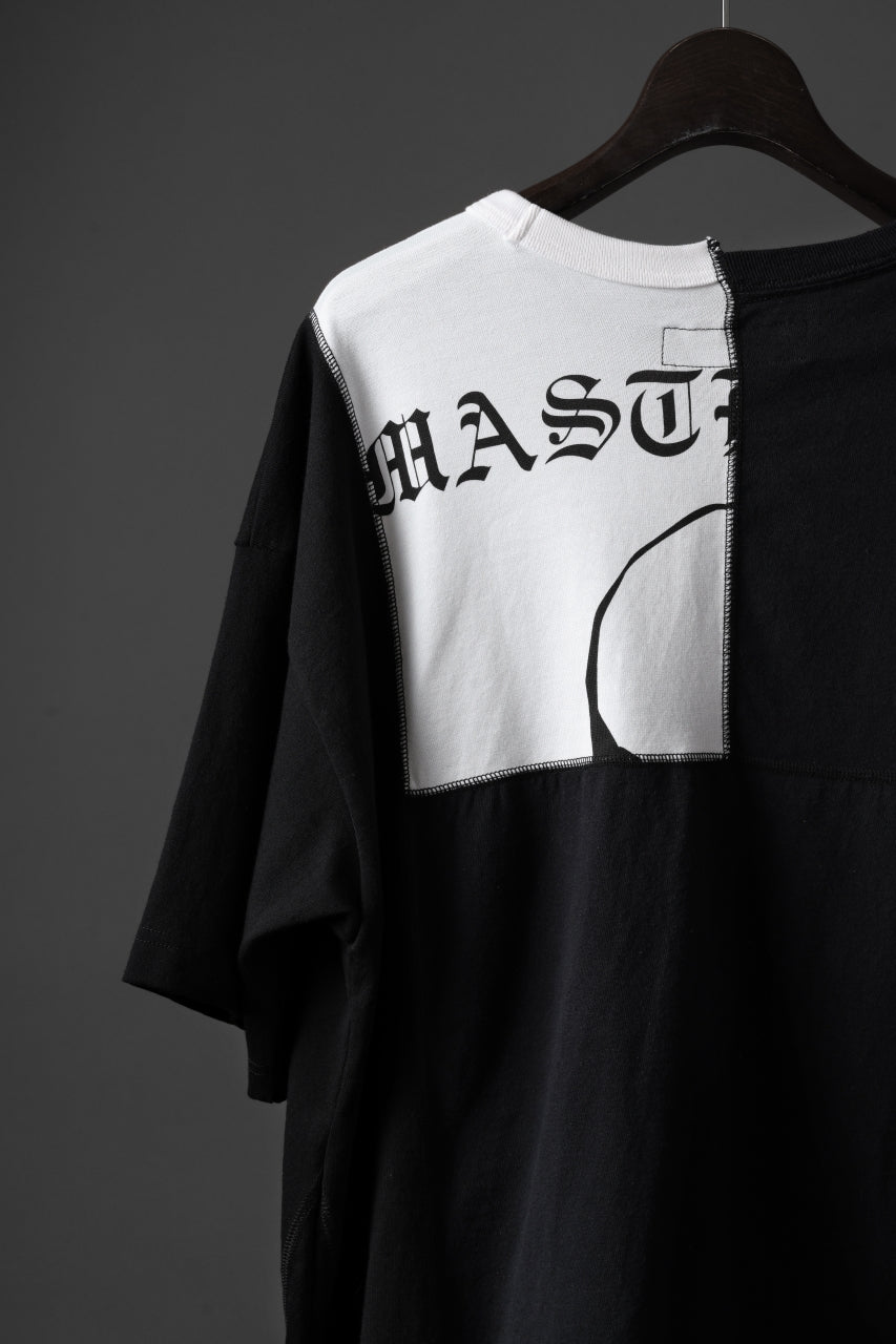 Load image into Gallery viewer, mastermind JAPAN x CHANGES exclusive ReBUILD T-SHIRT / CH-BODY (BLACK #20)