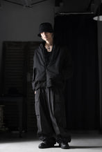 画像をギャラリービューアに読み込む, th products NERDRUM / Cargo Pants / recycled nylon stretch taffeta (black)