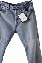 画像をギャラリービューアに読み込む, READYMADE WIDE FLARE DENIM PANTS / (BLUE #D)