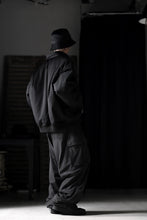 画像をギャラリービューアに読み込む, th products 3D Collar MA-1 / wool gabardine (black)