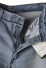 画像をギャラリービューアに読み込む, READYMADE WIDE FLARE DENIM PANTS / (BLUE #D)