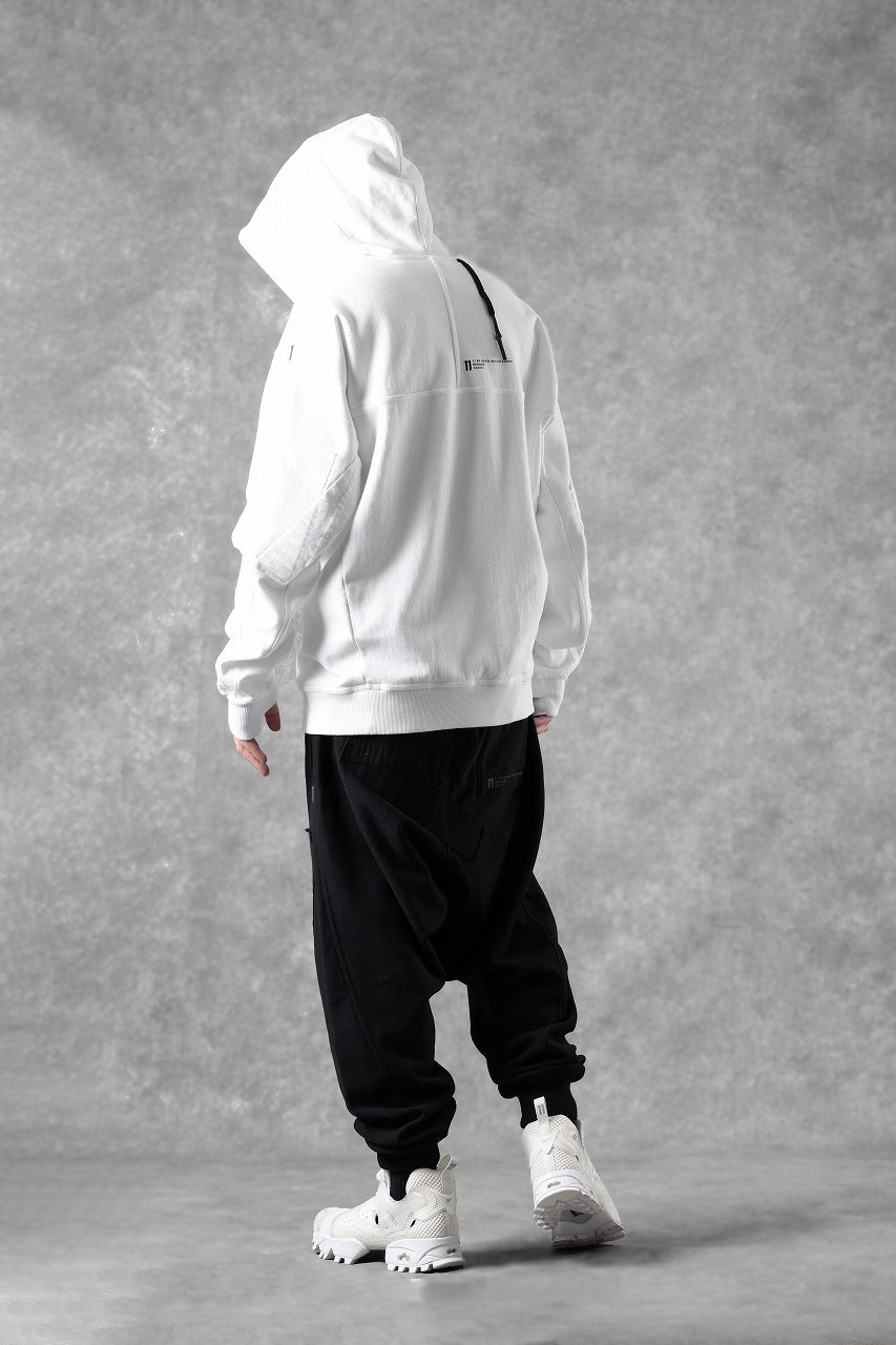 画像をギャラリービューアに読み込む, 11 BY BORIS BIDJAN SABERI x Reebok LTD CONSTRUCTED HOODIE (WHITE)