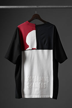 Load image into Gallery viewer, mastermind JAPAN x CHANGES exclusive ReBUILD T-SHIRT / CH-BODY (BLACK #25)