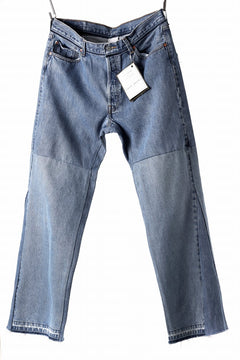 画像をギャラリービューアに読み込む, READYMADE WIDE FLARE DENIM PANTS / (BLUE #F)