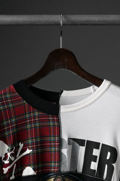 Load image into Gallery viewer, mastermind JAPAN x CHANGES exclusive ReBUILD T-SHIRT / CH-BODY (BLACK #32)