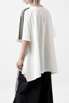 画像をギャラリービューアに読み込む, Y-3 Yohji Yamamoto SAIL CLOSURE SHORT SLEEVE TEE (OFF WHITE)