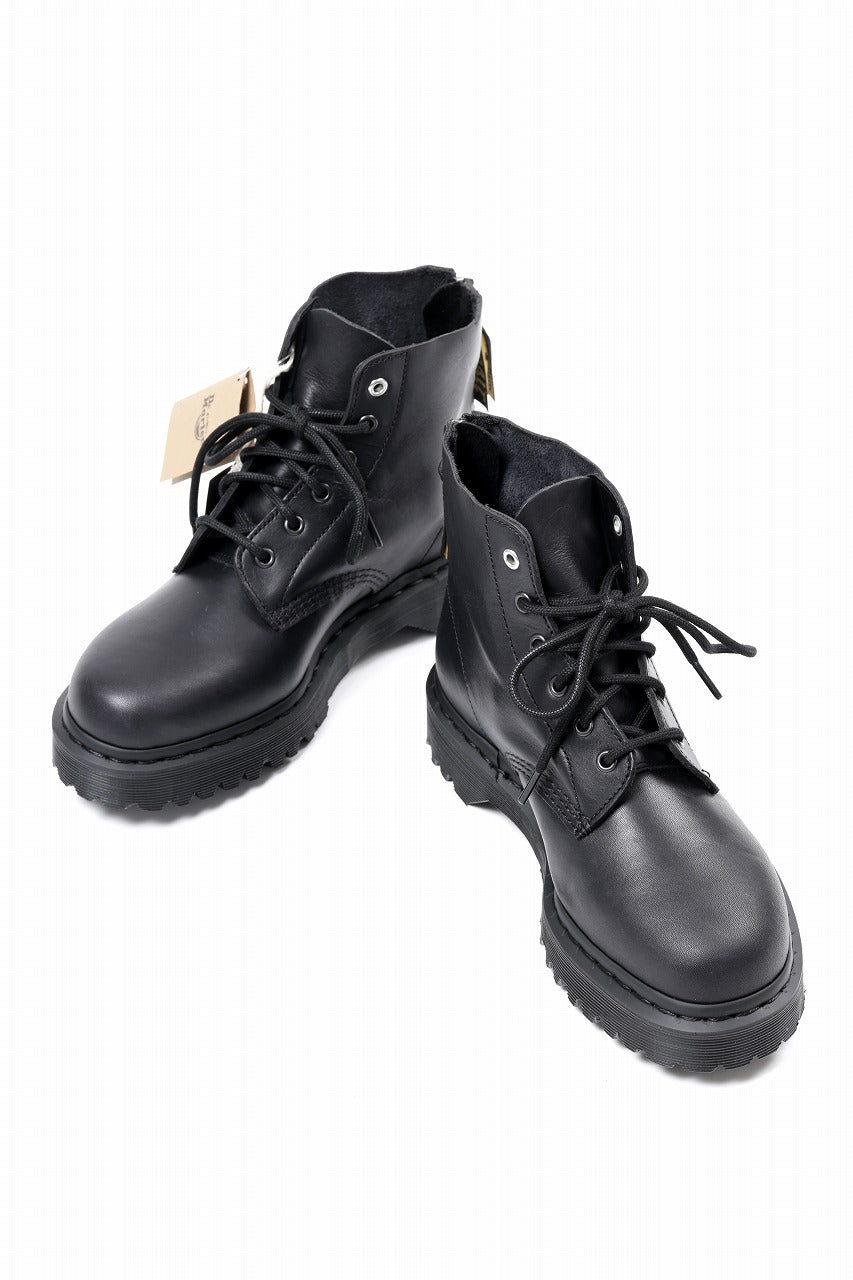 画像をギャラリービューアに読み込む, Y's x Dr. Martens 6 EYES BACK ZIP BOOTS 101 / CLASSIC CALF LEATHER (BLACK)