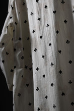 画像をギャラリービューアに読み込む, Aleksandr Manamis Mended Shirt / Tea Stain Dyed Cotton Gauze (QUATRE)