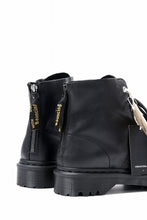 画像をギャラリービューアに読み込む, Y's x Dr. Martens 6 EYES BACK ZIP BOOTS 101 / CLASSIC CALF LEATHER (BLACK)