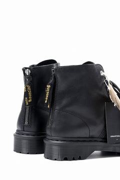 画像をギャラリービューアに読み込む, Y's x Dr. Martens 6 EYES BACK ZIP BOOTS 101 / CLASSIC CALF LEATHER (BLACK)