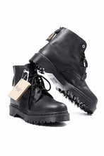 画像をギャラリービューアに読み込む, Y's x Dr. Martens 6 EYES BACK ZIP BOOTS 101 / CLASSIC CALF LEATHER (BLACK)