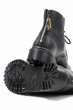 画像をギャラリービューアに読み込む, Y's x Dr. Martens 6 EYES BACK ZIP BOOTS 101 / CLASSIC CALF LEATHER (BLACK)