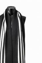 画像をギャラリービューアに読み込む, Y-3 Yohji Yamamoto THREE STRIPE SCARF (BLACK)