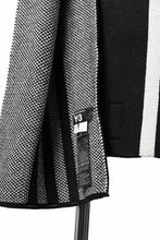 画像をギャラリービューアに読み込む, Y-3 Yohji Yamamoto THREE STRIPE SCARF (BLACK)