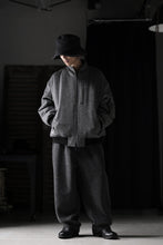 画像をギャラリービューアに読み込む, th products 3D Collar MA-1 / herringbone tweed (gray)