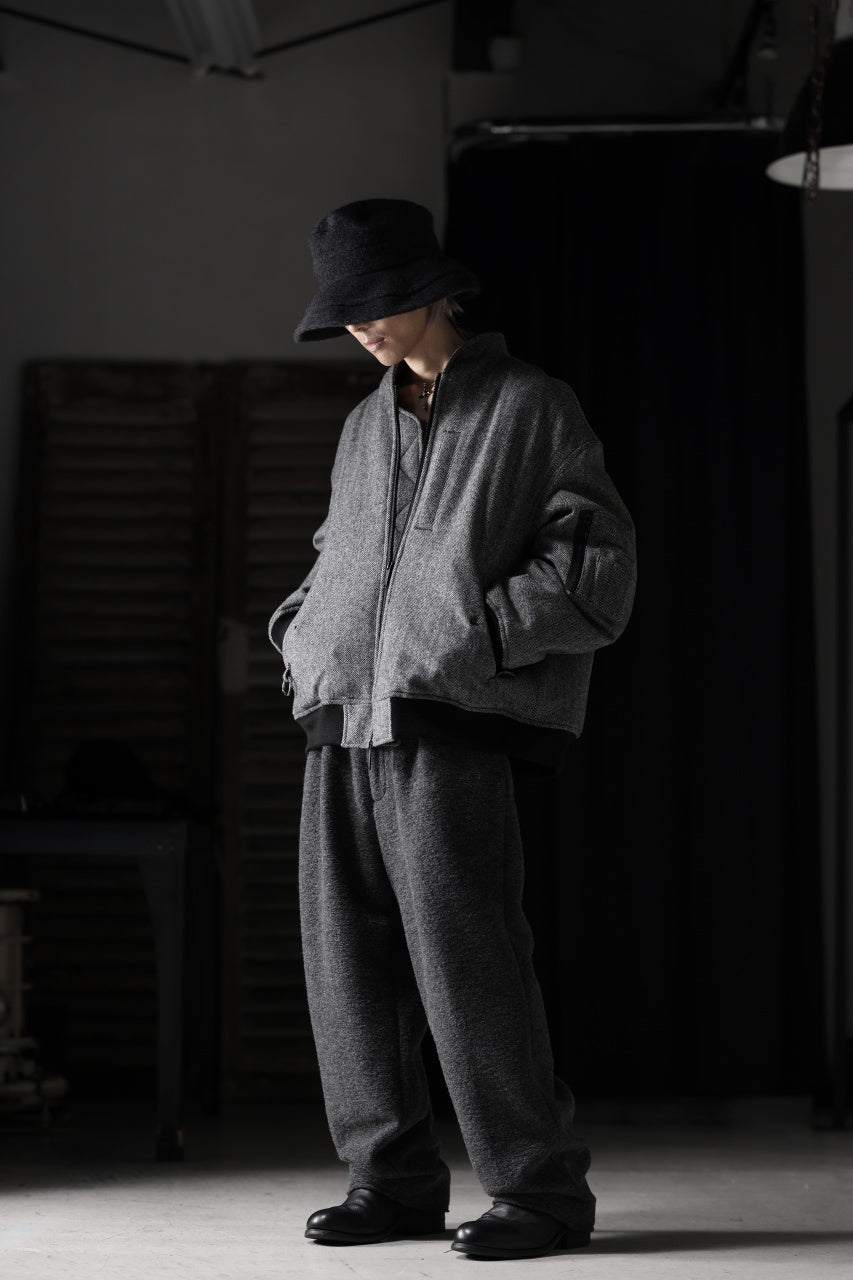 画像をギャラリービューアに読み込む, TARO HORIUCHI / th products KAPOOR / Wide Tapered Pants / travel wool premiere (gray)