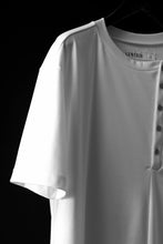 画像をギャラリービューアに読み込む, LEMURIA BIAS HENRY NECK S/S TOP #2 / MASTER HIGH GAUGE SMOOTH (WHITE)