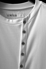 画像をギャラリービューアに読み込む, LEMURIA BIAS HENRY NECK S/S TOP #2 / MASTER HIGH GAUGE SMOOTH (WHITE)
