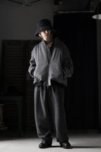 画像をギャラリービューアに読み込む, TARO HORIUCHI / th products 3D Collar MA-1 / herringbone tweed (gray)