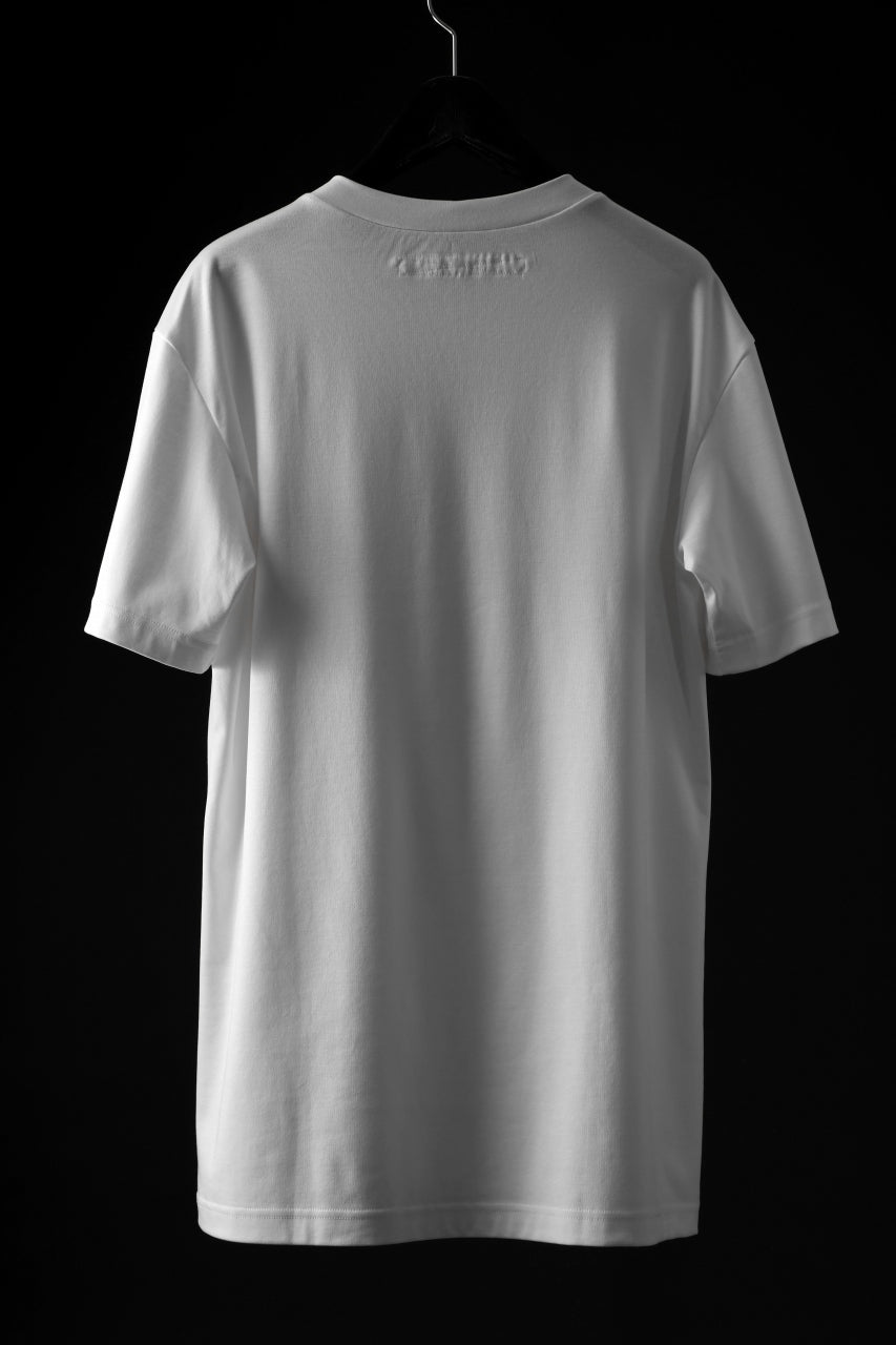 画像をギャラリービューアに読み込む, LEMURIA BIAS HENRY NECK S/S TOP #2 / MASTER HIGH GAUGE SMOOTH (WHITE)