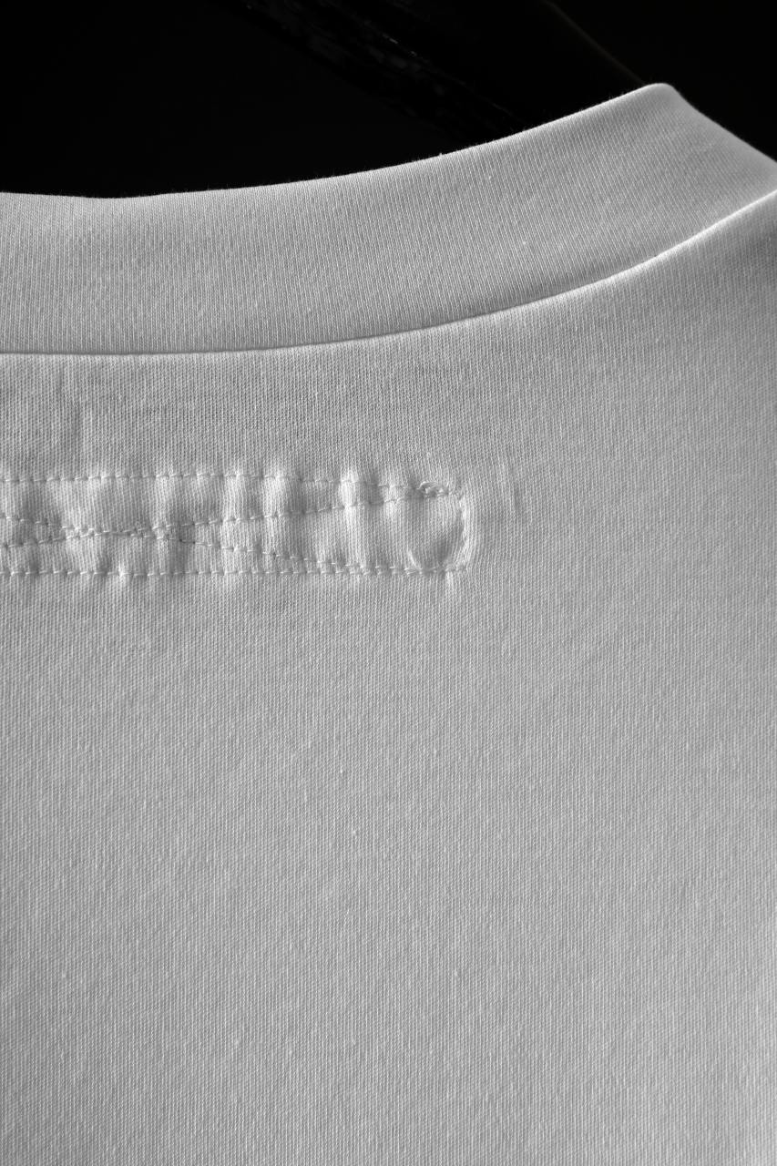 画像をギャラリービューアに読み込む, LEMURIA BIAS HENRY NECK S/S TOP #2 / MASTER HIGH GAUGE SMOOTH (WHITE)