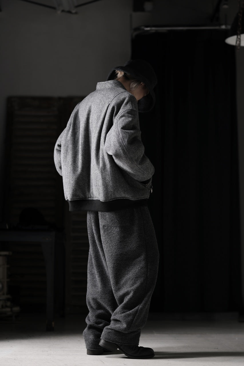画像をギャラリービューアに読み込む, TARO HORIUCHI / th products KAPOOR / Wide Tapered Pants / travel wool premiere (gray)