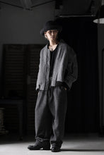 画像をギャラリービューアに読み込む, th products KAPOOR / Wide Tapered Pants / travel wool premiere (gray)