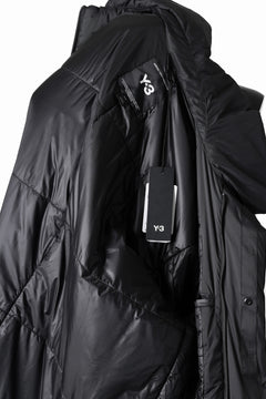 画像をギャラリービューアに読み込む, Y-3 Yohji Yamamoto PADDED COAT / PERTEX QUANTUM & PRIMALOFT® (BLACK)
