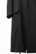 画像をギャラリービューアに読み込む, Y's for men SINGLE LONG JACKET / WOOL / NYLON FLANNEL (BLACK)