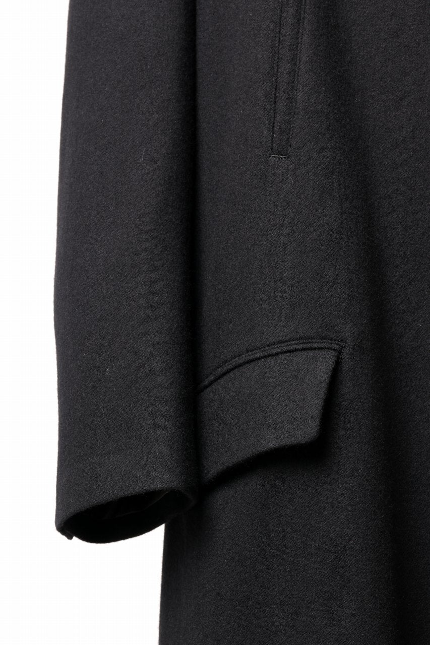 画像をギャラリービューアに読み込む, Y's for men SINGLE LONG JACKET / WOOL / NYLON FLANNEL (BLACK)