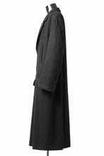 画像をギャラリービューアに読み込む, Y's for men SINGLE LONG JACKET / WOOL / NYLON FLANNEL (BLACK)