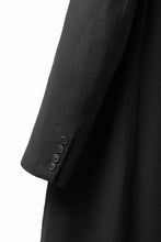 画像をギャラリービューアに読み込む, Y's for men SINGLE LONG JACKET / WOOL / NYLON FLANNEL (BLACK)