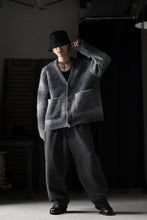 画像をギャラリービューアに読み込む, TARO HORIUCHI / th products Inflated Cardigan / 1/4.5 kasuri loop knit (mono)