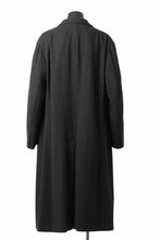 画像をギャラリービューアに読み込む, Y's for men SINGLE LONG JACKET / WOOL / NYLON FLANNEL (BLACK)