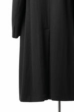 画像をギャラリービューアに読み込む, Y's for men SINGLE LONG JACKET / WOOL / NYLON FLANNEL (BLACK)