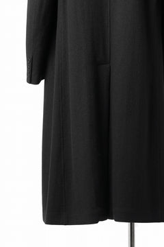 画像をギャラリービューアに読み込む, Y's for men SINGLE LONG JACKET / WOOL / NYLON FLANNEL (BLACK)