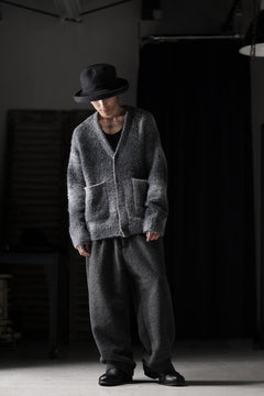 画像をギャラリービューアに読み込む, th products KAPOOR / Wide Tapered Pants / travel wool premiere (gray)