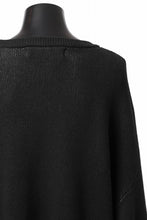 画像をギャラリービューアに読み込む, A.F ARTEFACT GEO PATTERN COTTON KNIT TOPS /  (BLACK x IVORY)